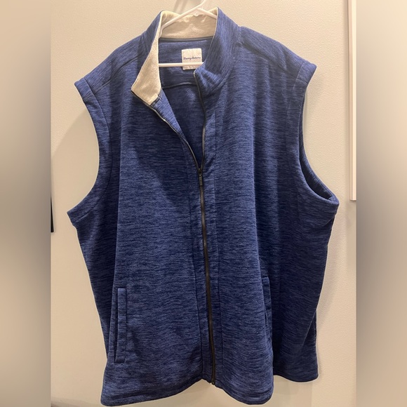 Tommy Bahama Vest Full Zip Pacific Point Eclipse Blue. Size 4XL - Picture 1 of 7